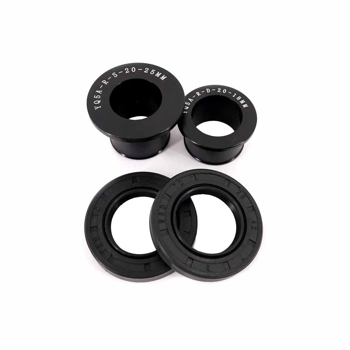 Kke Replacement Rear Billet Bushing Spacers Kit Fit Surron Ultra Bee 2023-2025 Black 1