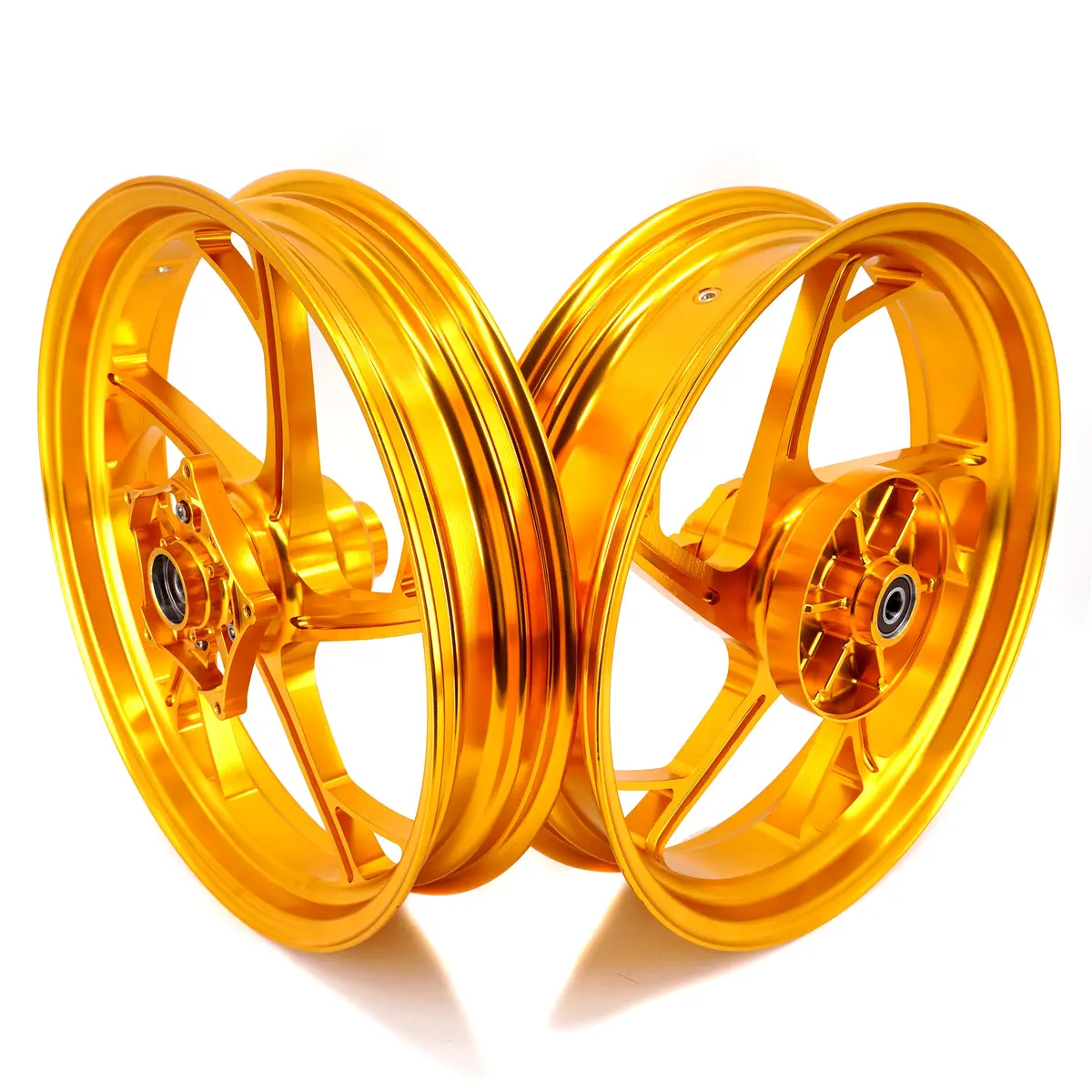 3.0*17" & 4.0*17" One Piece Cnc Forged Tubeless Wheels Fit For Yamaha Yzf R25 R3 Mt-25 Mt-03 2015-2022 1