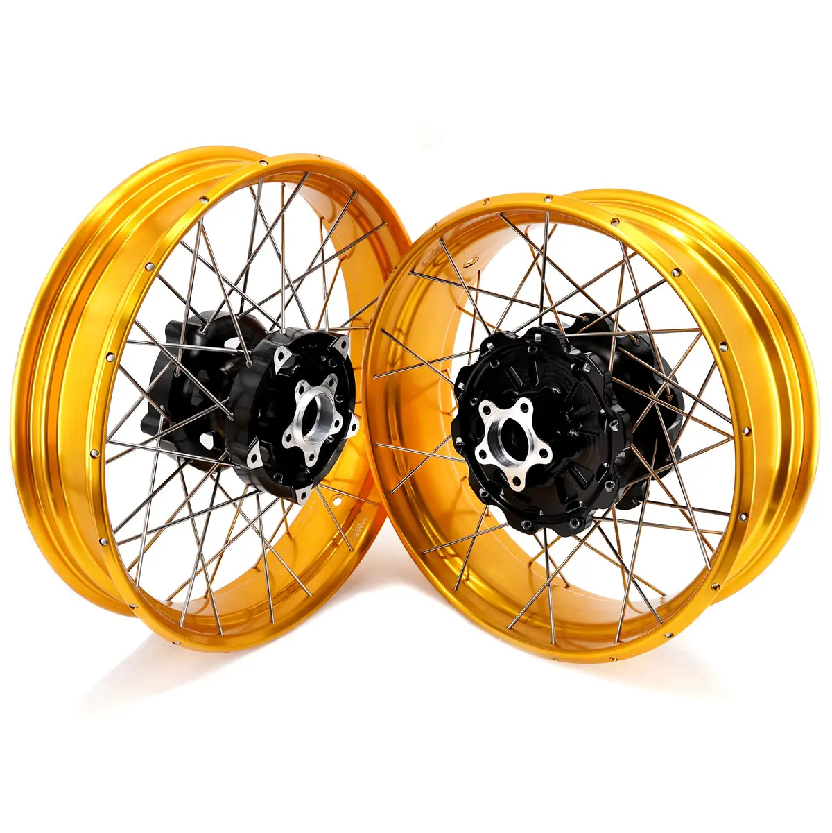Kke 3.5*21'' & 5.0*18'' Tubeless Wheels Fit Harley Street Glide/Cvo 2024 Spoked Rims 1