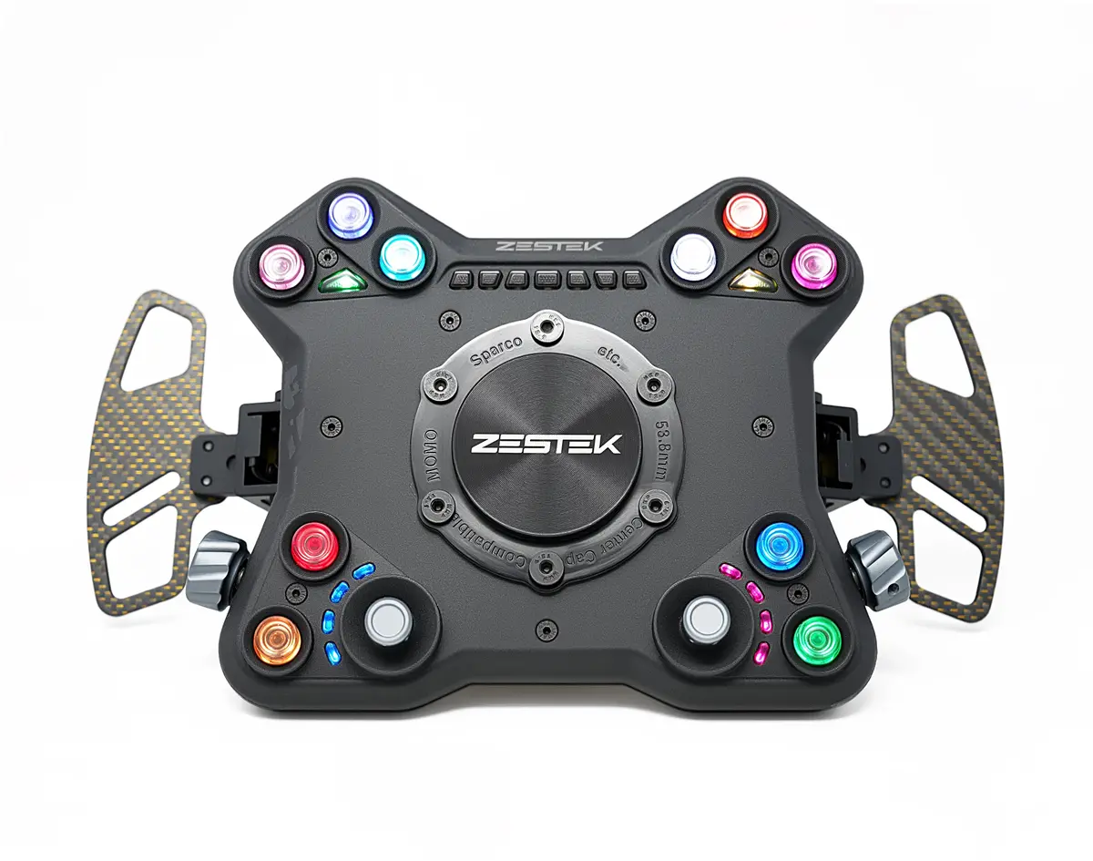 Mitsubishi - Zestek Scx Racing Steering Wheel Hub 2