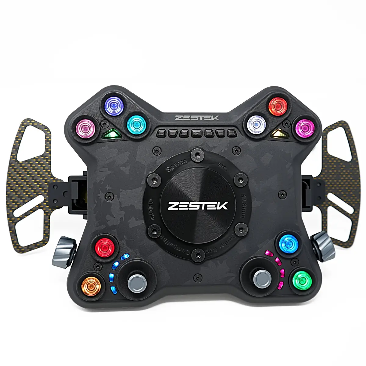 Porsche - Zestek Scx Racing Steering Wheel Hub 2