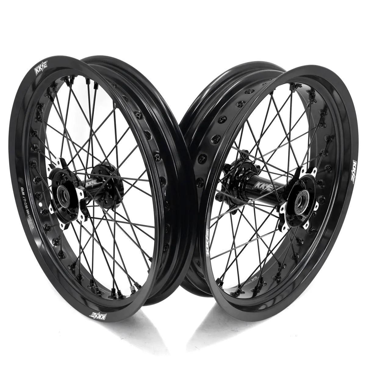 Kke Factory Stock Kke 2.5*17/3.5*17 E-Bike Wheels Rim Fit For Surron Ultra Bee 2023-2025 All Black 1