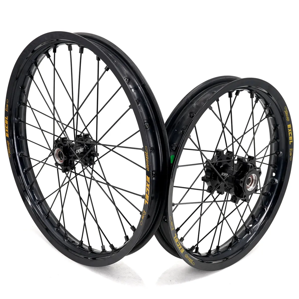 Us Stock Kke 1.6*19" & 1.85*16" E-Moto Wheels Excel Takasago Rims For E-Ride Pro-Ss 2024 Black 1