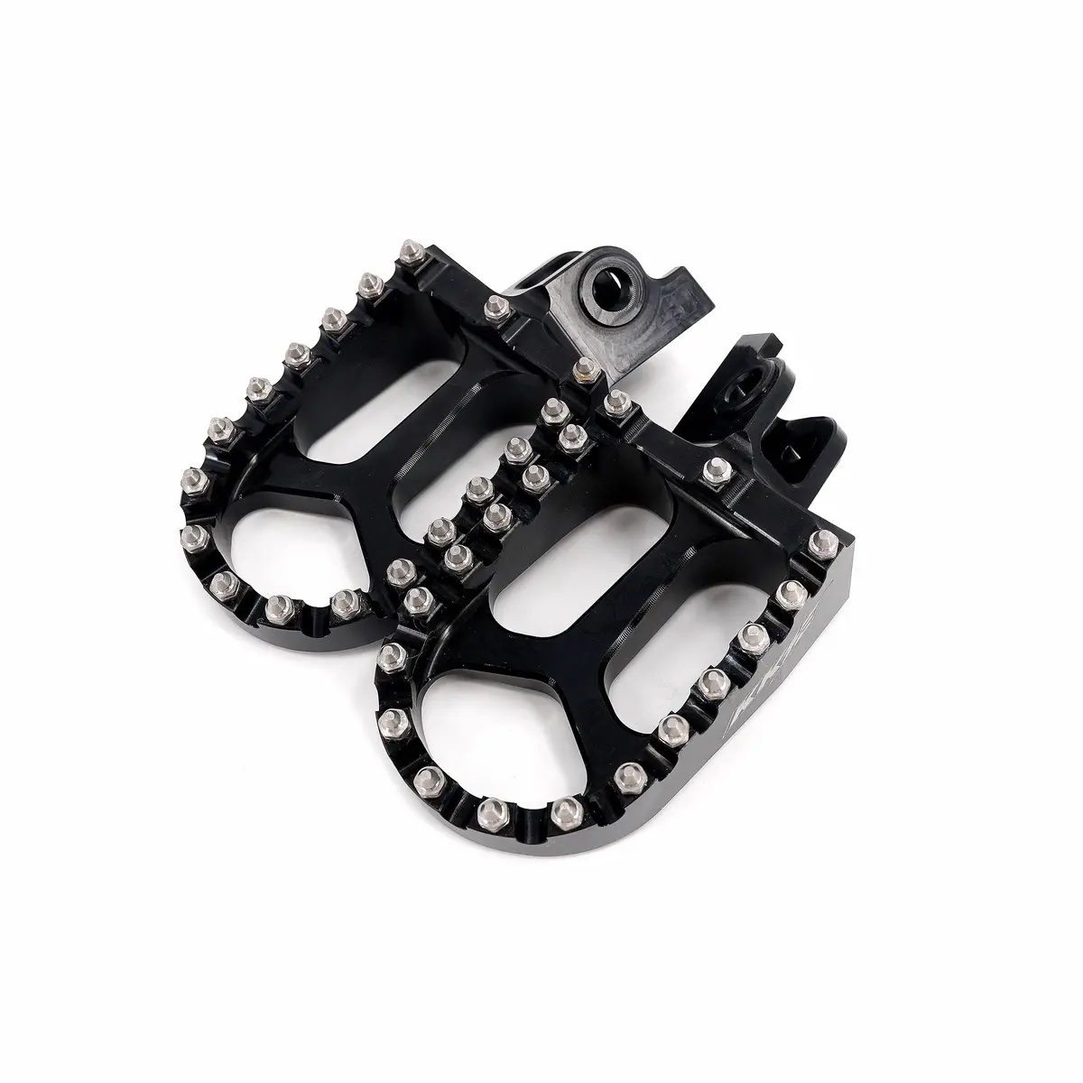 Kke Footpegs Billet Foot Rest For Rawrr Mantis, Mantis X, Red And Black 1