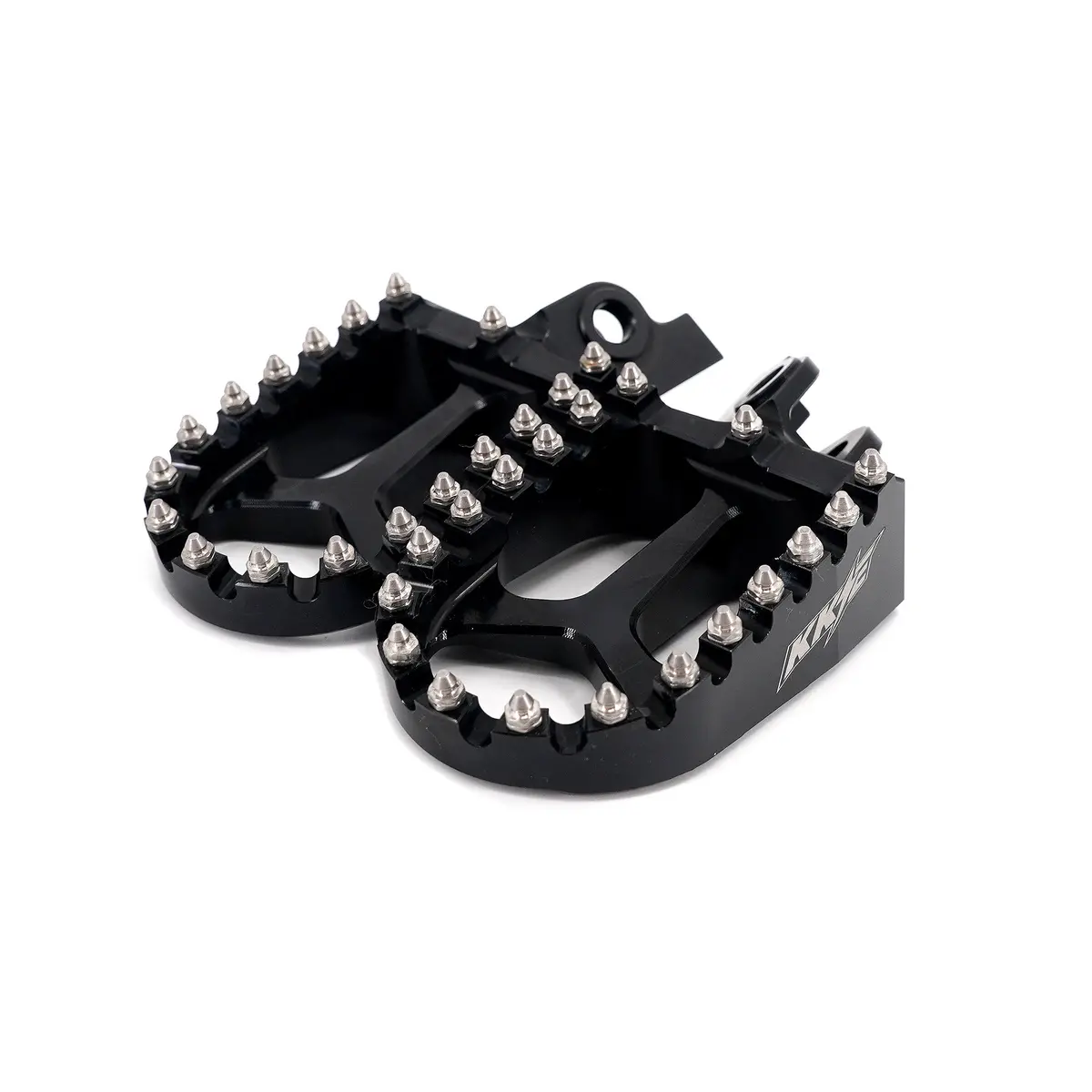 Kke Footpegs Billet Foot Rest For Rawrr Mantis, Mantis X, Red And Black 2