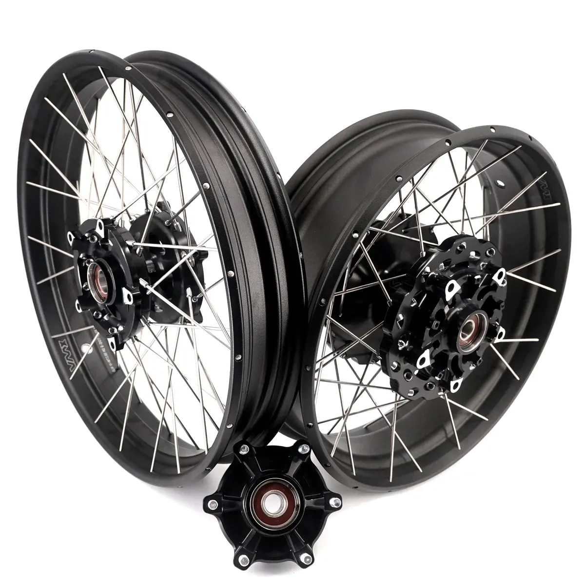 Vmx-Racing 2.5*19" 4.25*17'' Tubeless Wheels Fit Yamaha Tenere 700 2019-2025 Spoke Rims 1