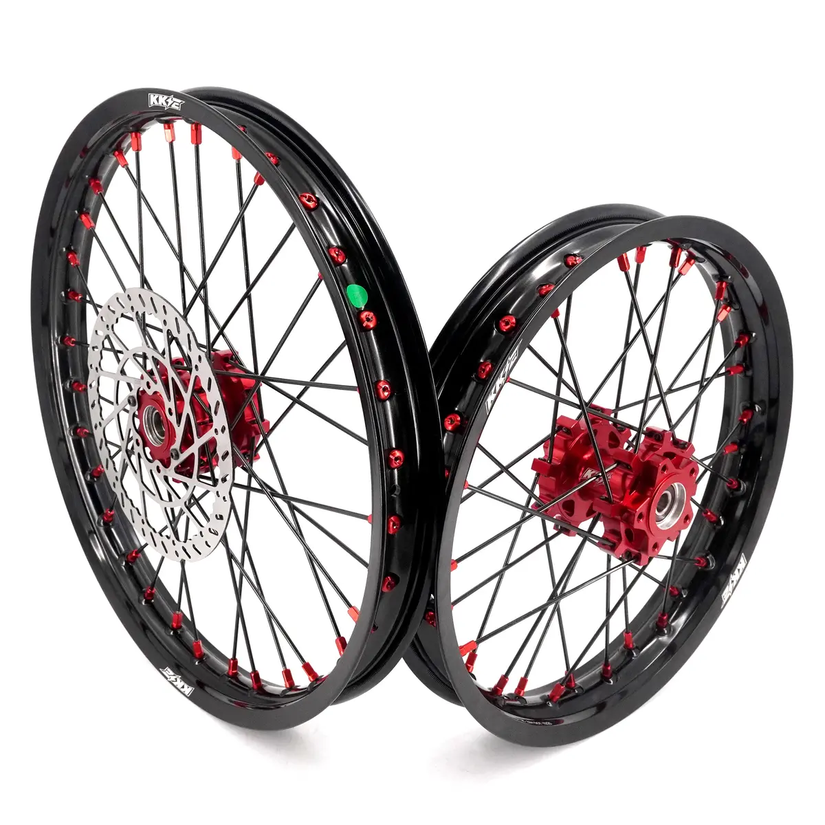 Us Stock Kke 1.6*19" & 1.85*16" New Style E-Bike Wheels Rim For Surron Light Bee-X 2019-2025 Red Nipples 1
