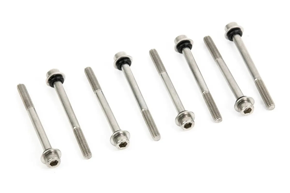 Motion Raceworks Billet Valve Cover Replacement Hardware (Complete Set With Oring Seals) 1
