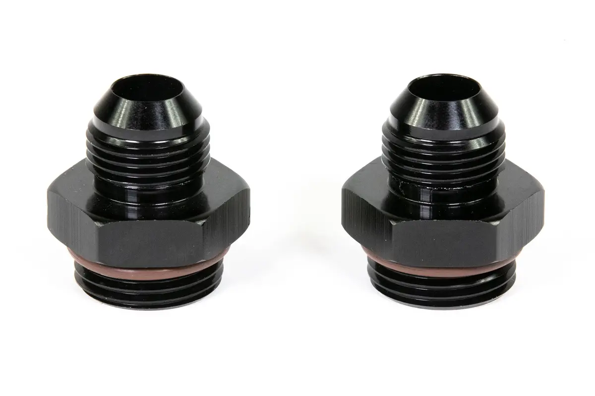 Motion Valve Cover Fittings -12 Orb To -10An (Pair) 34-11012-2 1