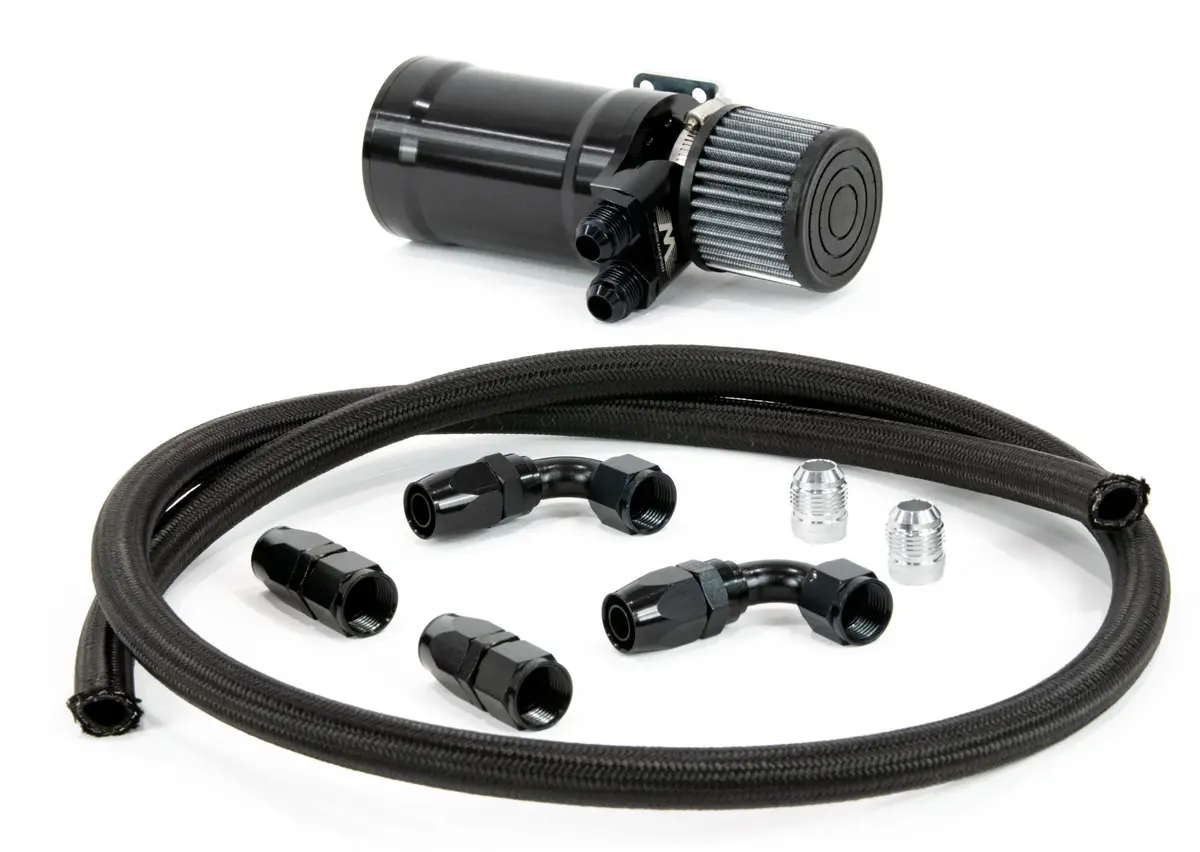 Motion Raceworks Top Loader Billet Catch Can Kit 1