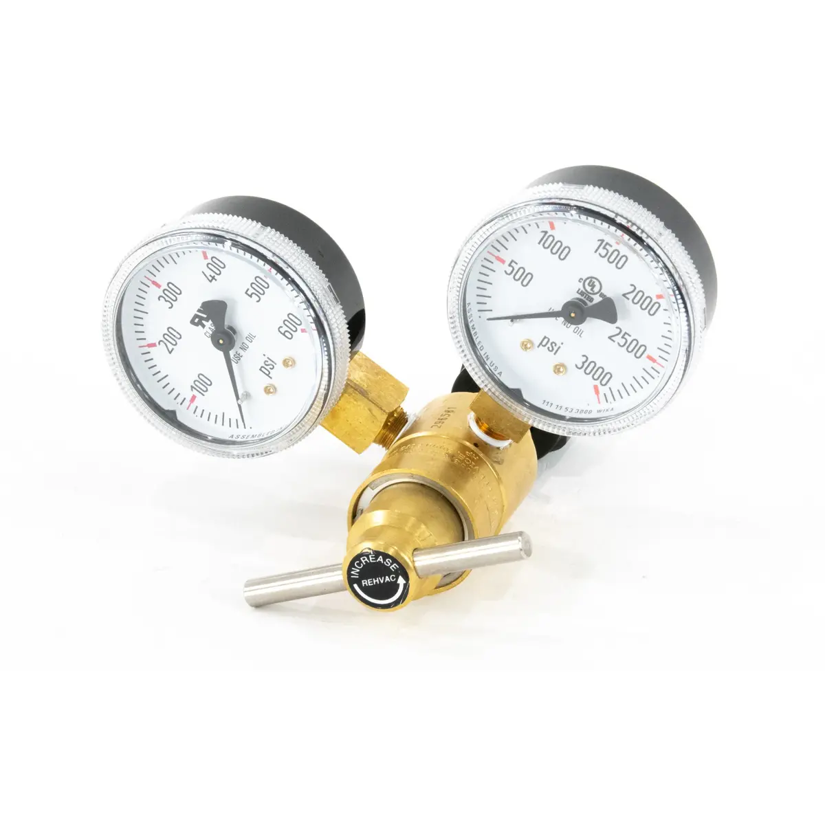 Dual Adjustable Co2 Regulator W/ Gauge 25005 1