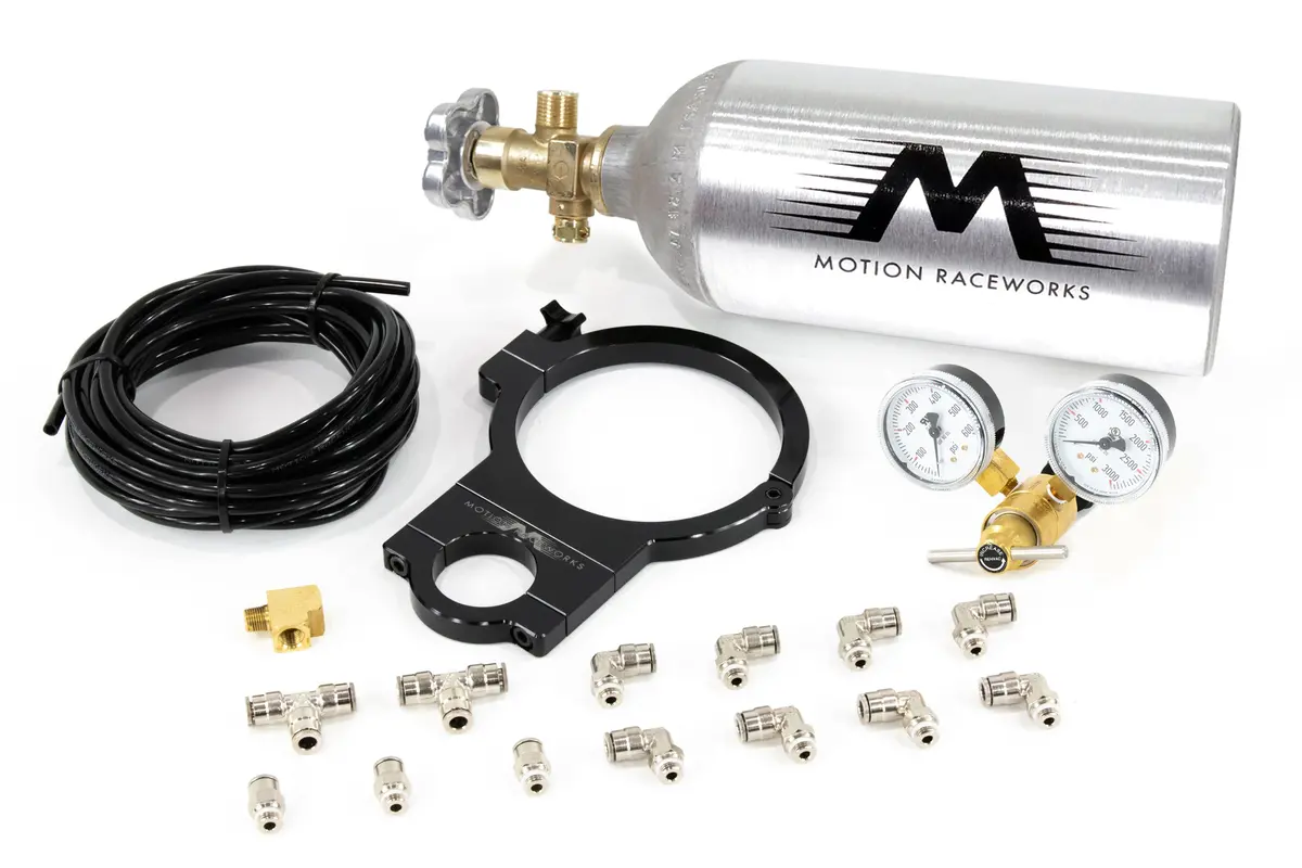 Motion Raceworks Twin Wastegate Turbocharged Co2 Kit 1