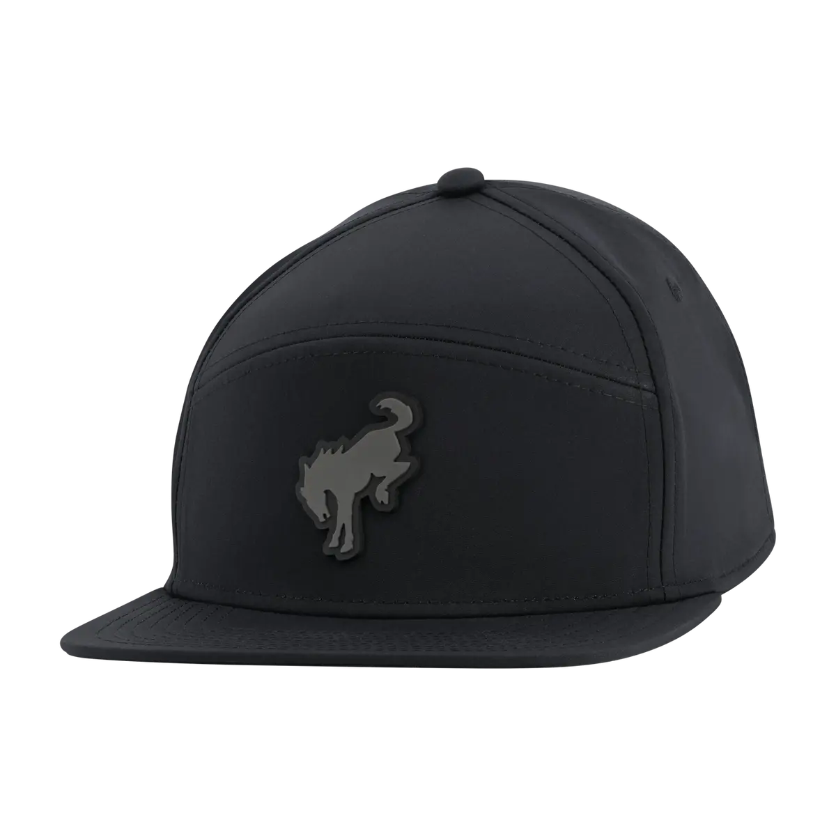Ford Bronco Patch Black Flat Bill Snapback Hat 1