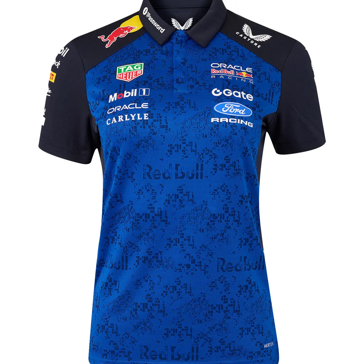 Oracle Red Bull Racing Team Replica Womens Polo Shirt 1
