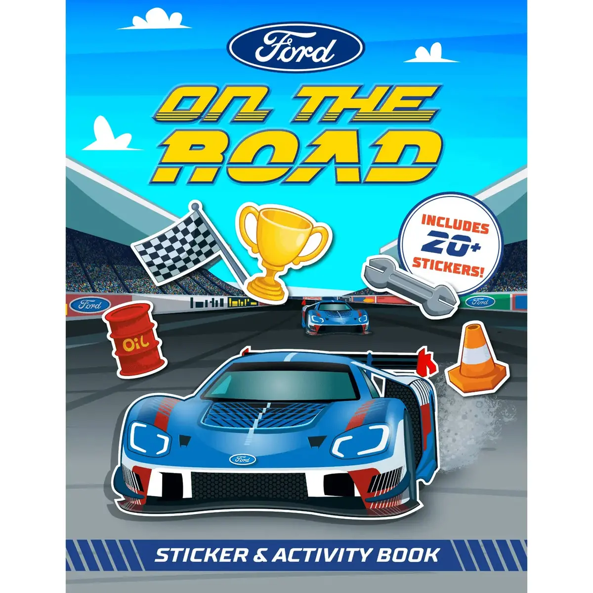 Ford On The Road Sticker & Activity Book 1