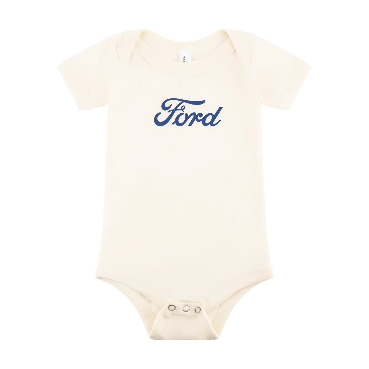 Ford Script Cream Baby Onesie 1