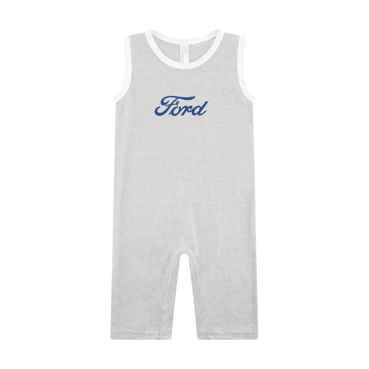 Ford Script Gray Tank Top Baby Romper 1