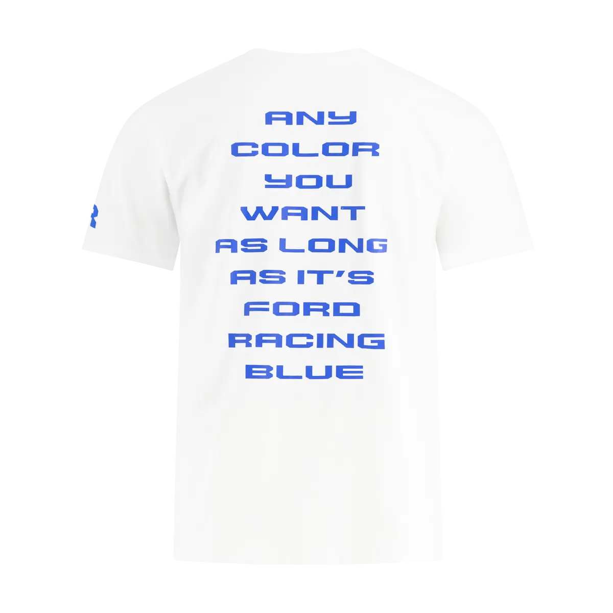 Ford Racing Mens White Back Graphic T-Shirt 2