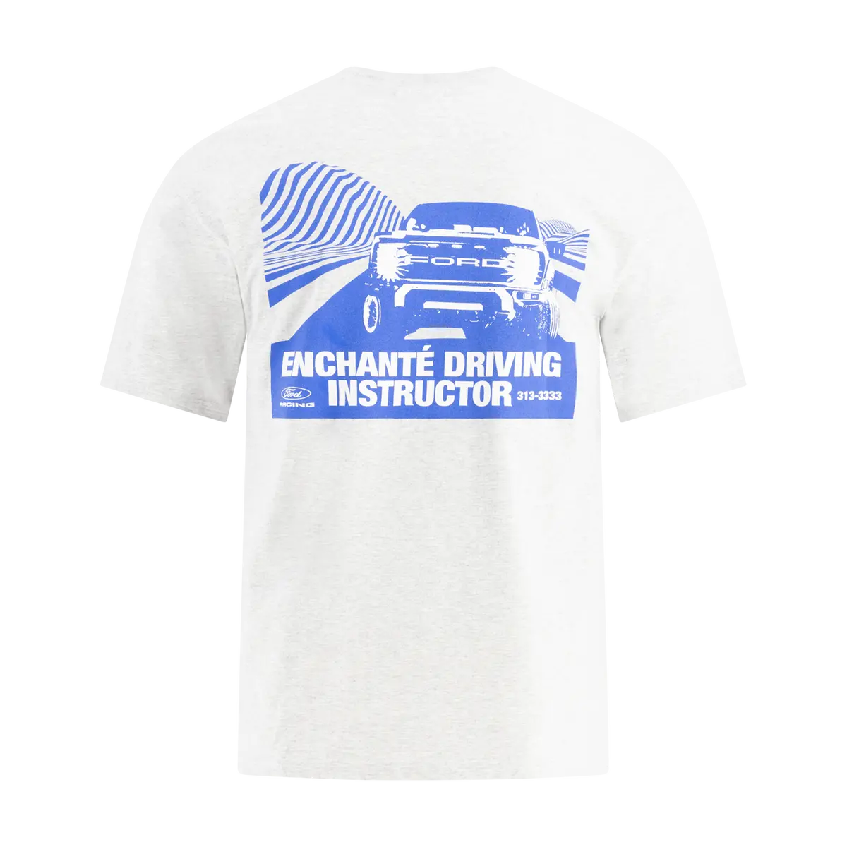 Ford Racing X Enchanté Mens Driving Instructor Graphic T-Shirt 2