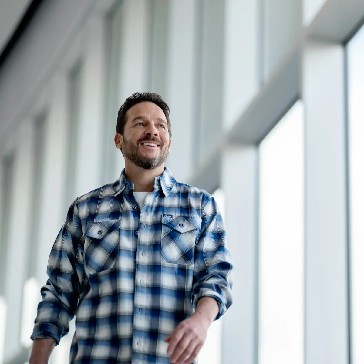 Ford Dixxon Blue Flannel Shirt 5