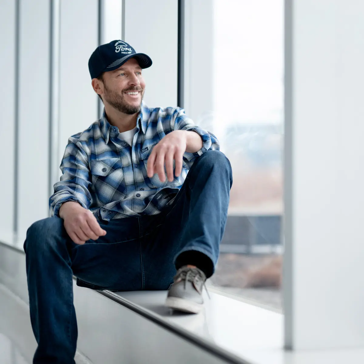 Ford Dixxon Blue Flannel Shirt 2