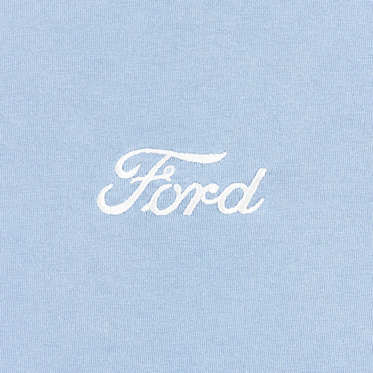 Ford Script Mens Light Blue T-Shirt 5