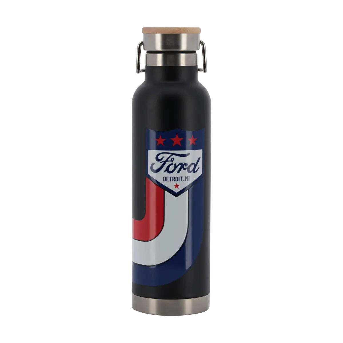 Ford Vintage Logo 22Oz Stainless Steel Water Bottle 1