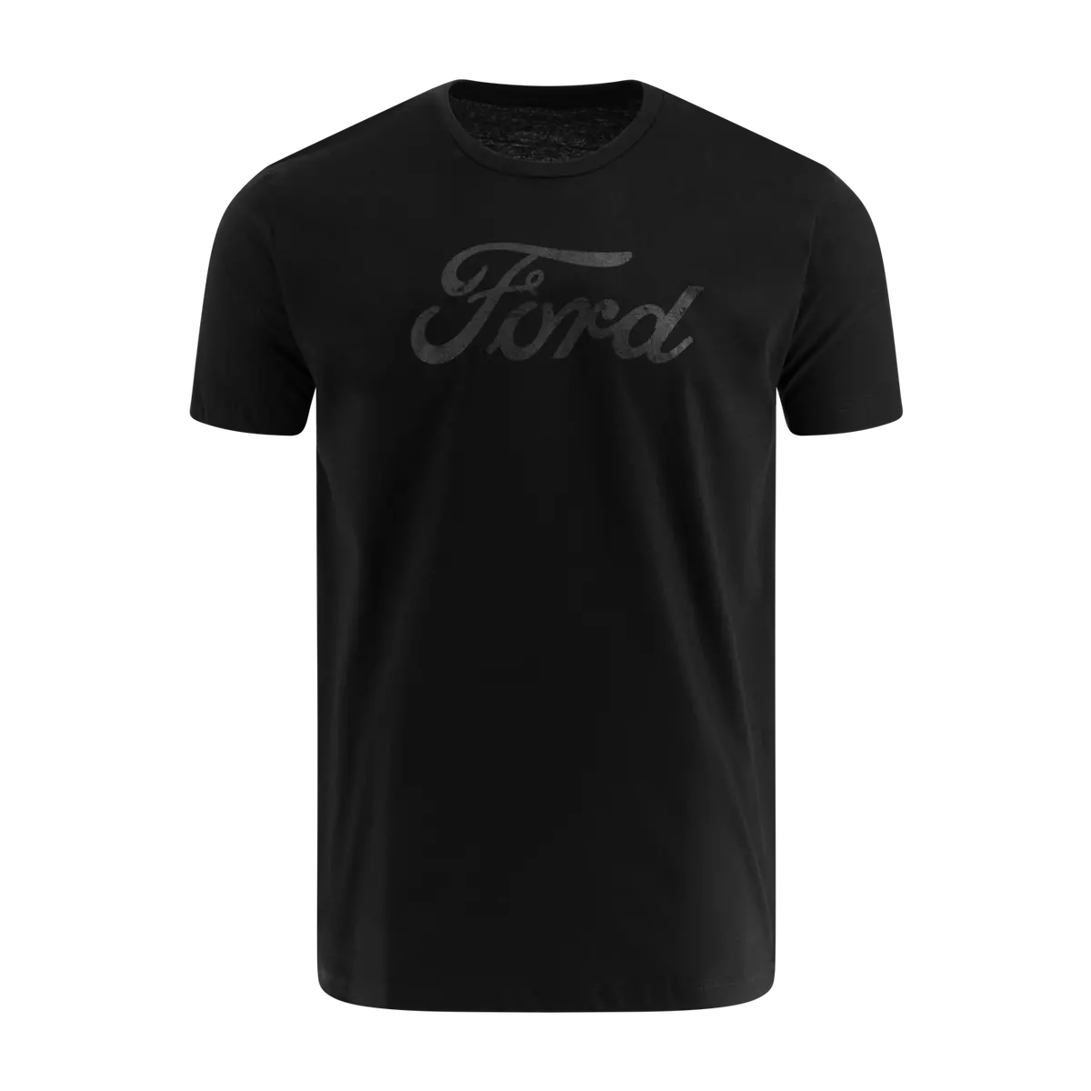 Ford Mens Distressed Script Short Sleeve T-Shirt 8