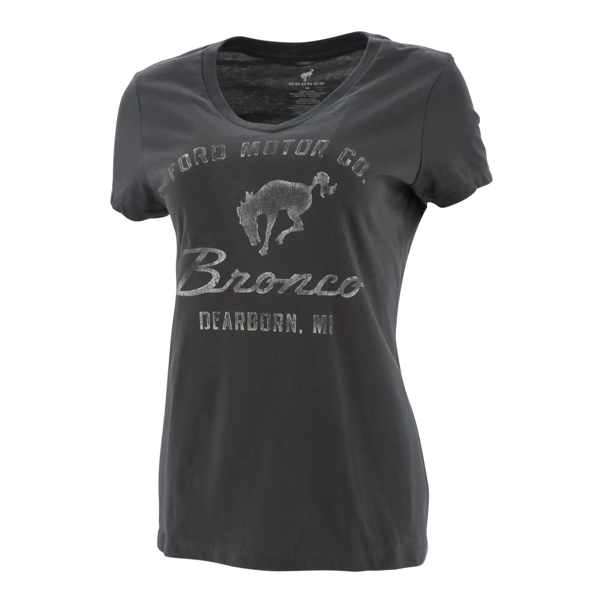 Women's Vintage Ford Motor Co. Bronco V-Neck T-Shirt