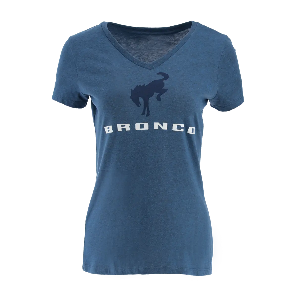 Ford Bronco Womens Stacked Logo T-Shirt 1