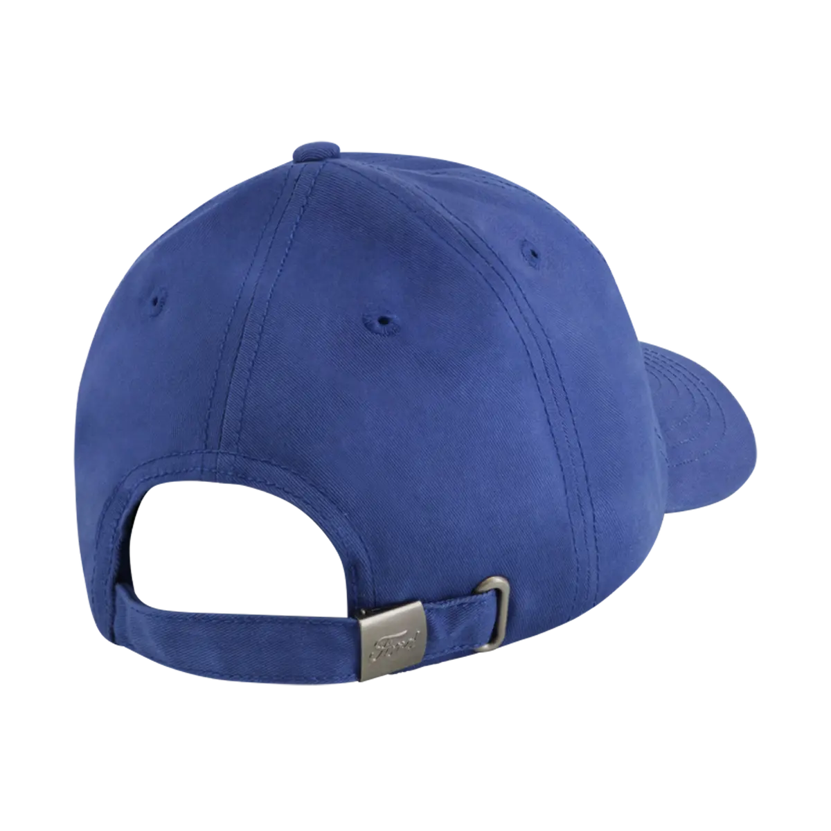 Ford Oval Logo Embroidered Blue Slide Back Hat 2