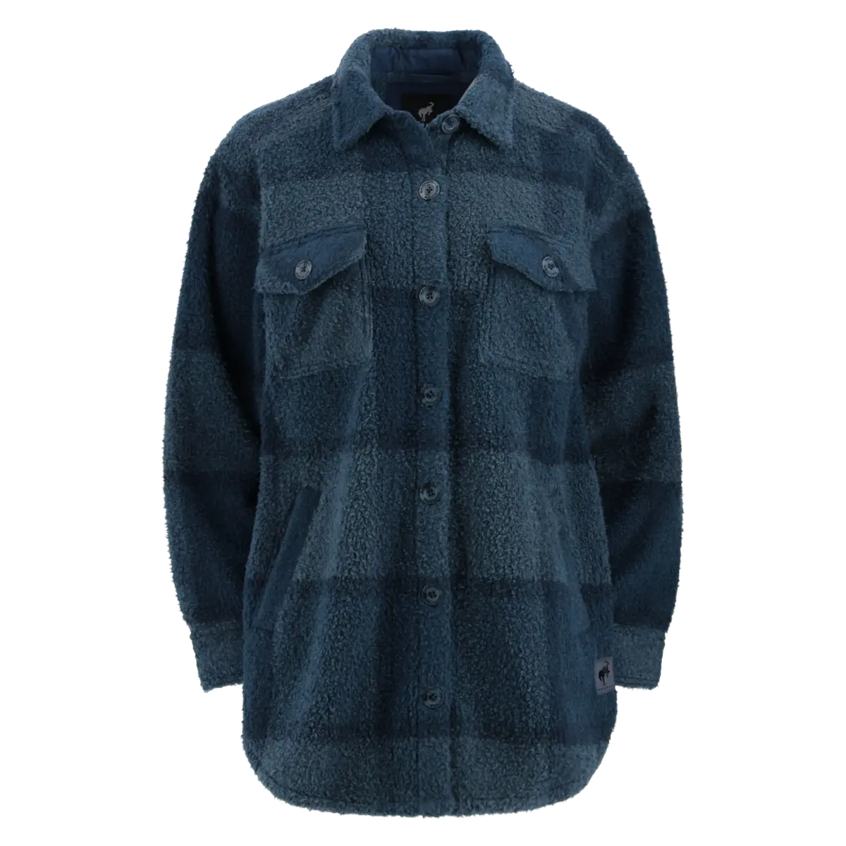 Ford Bronco Womens Plaid Button Up Shirt Jacket 1