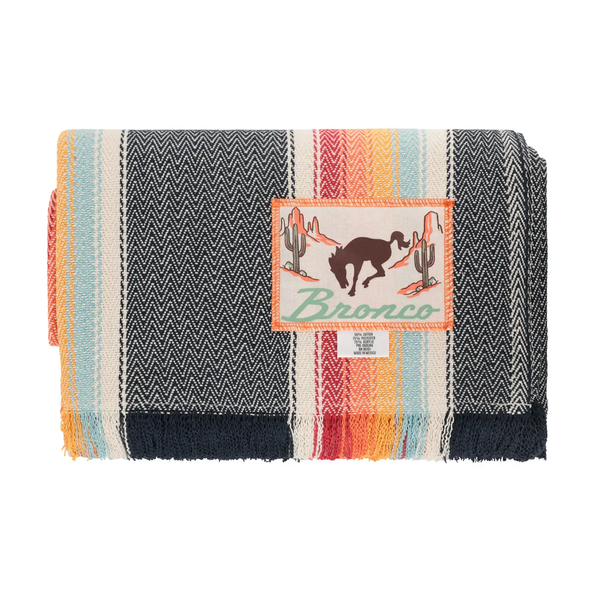 Ford Bronco Baja Multicolor Blanket 1
