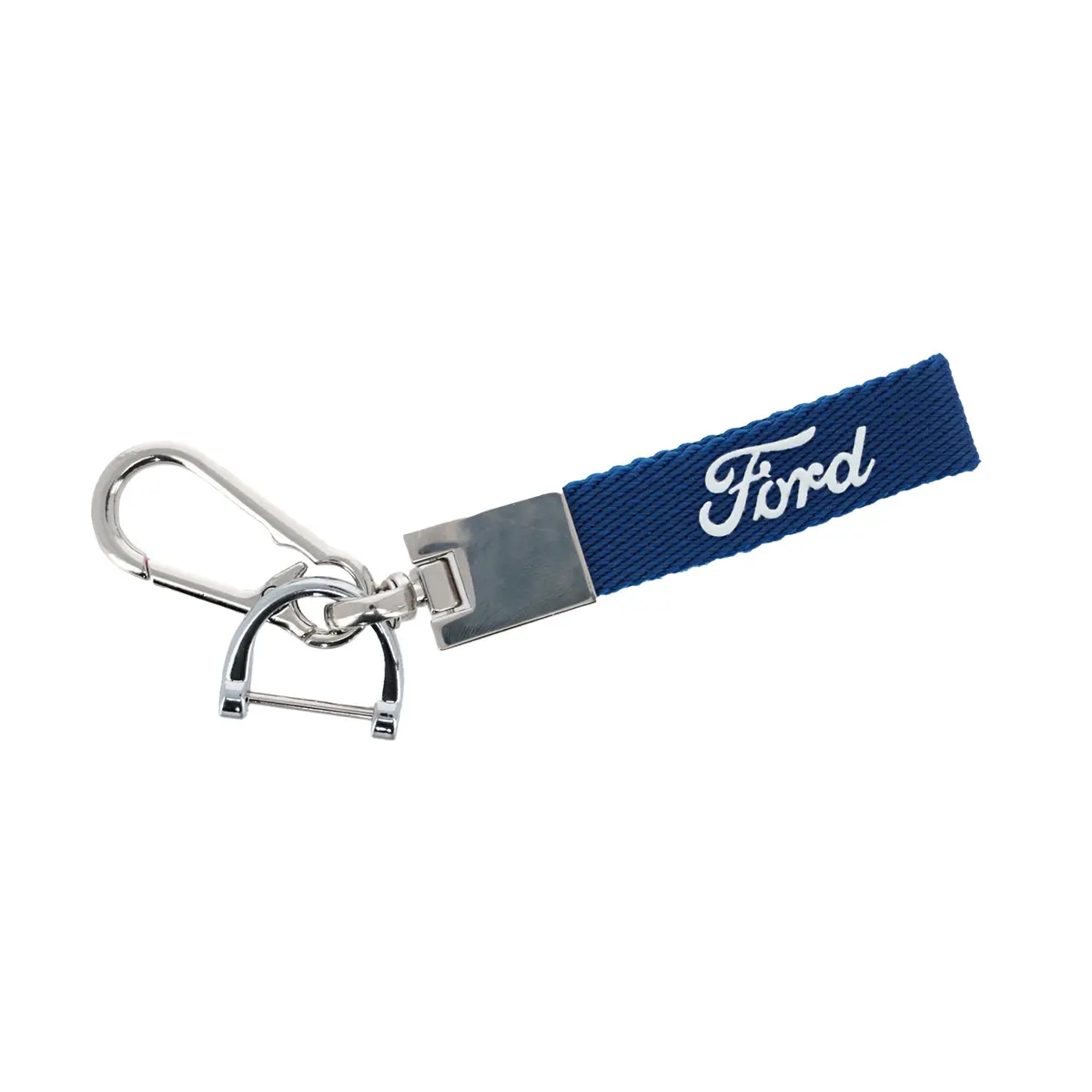 Ford Script Keychain With Carabiner Clasp 1