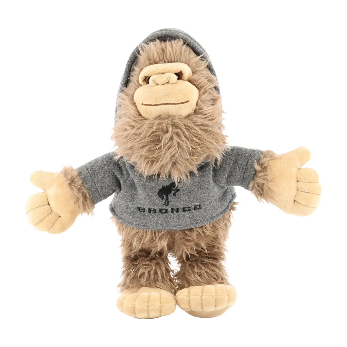 Ford Bronco Sasquatch Stuffed Animal With Gray Hoodie 1