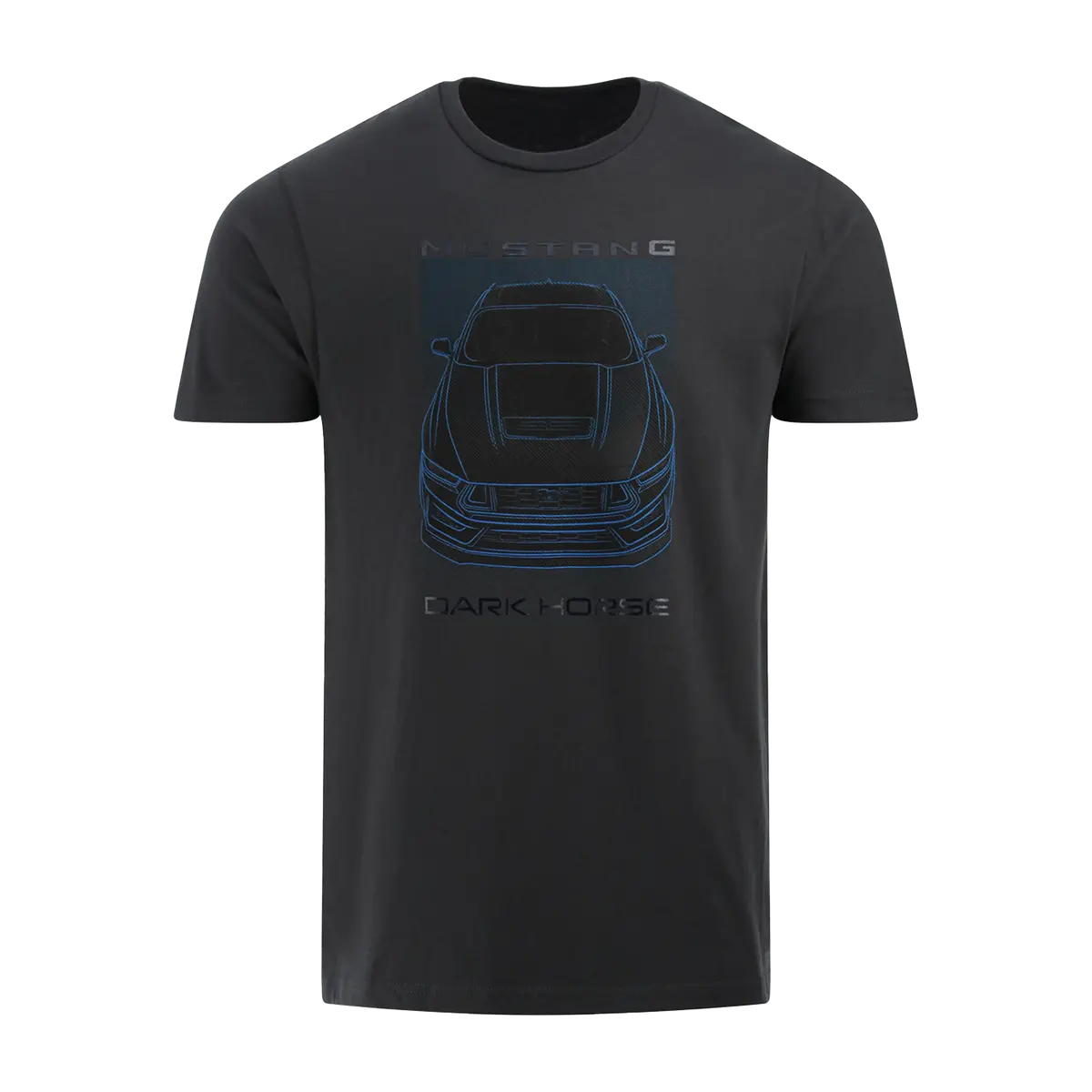 Ford Mustang Dark Horse Mens Graphic T-Shirt 1