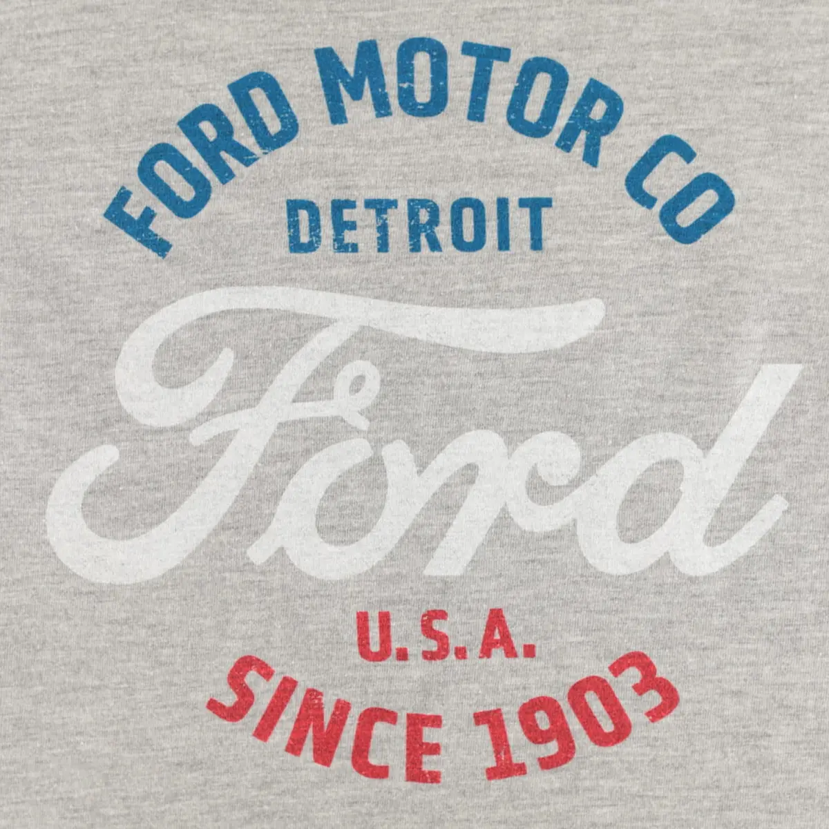 Ford Motor Co 1903 Red White & Blue Womens T-Shirt 5