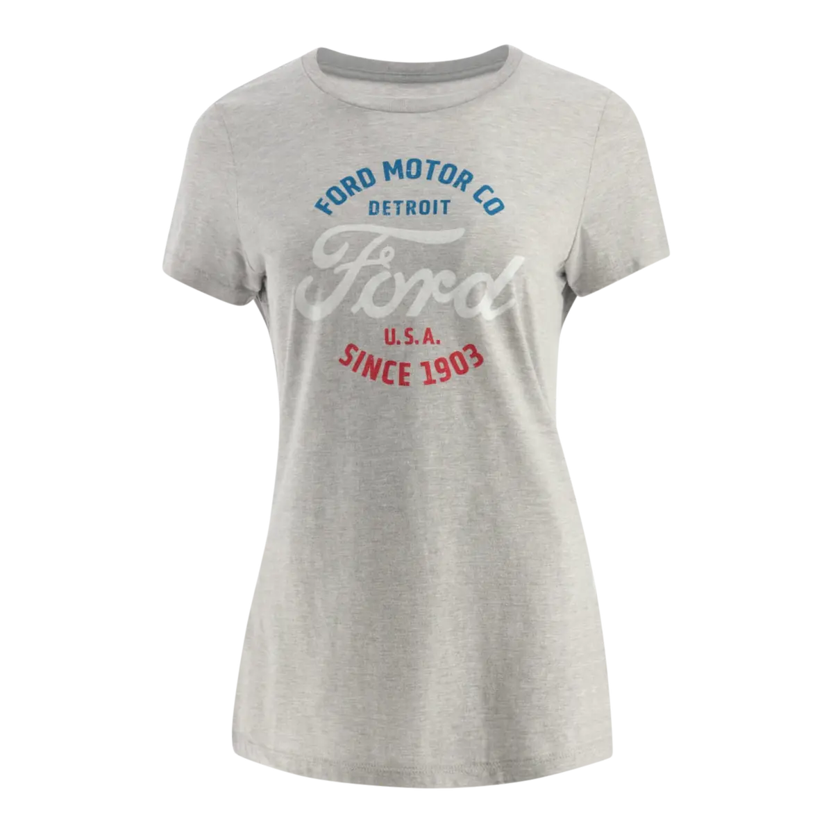 Ford Motor Co 1903 Red White & Blue Womens T-Shirt 1