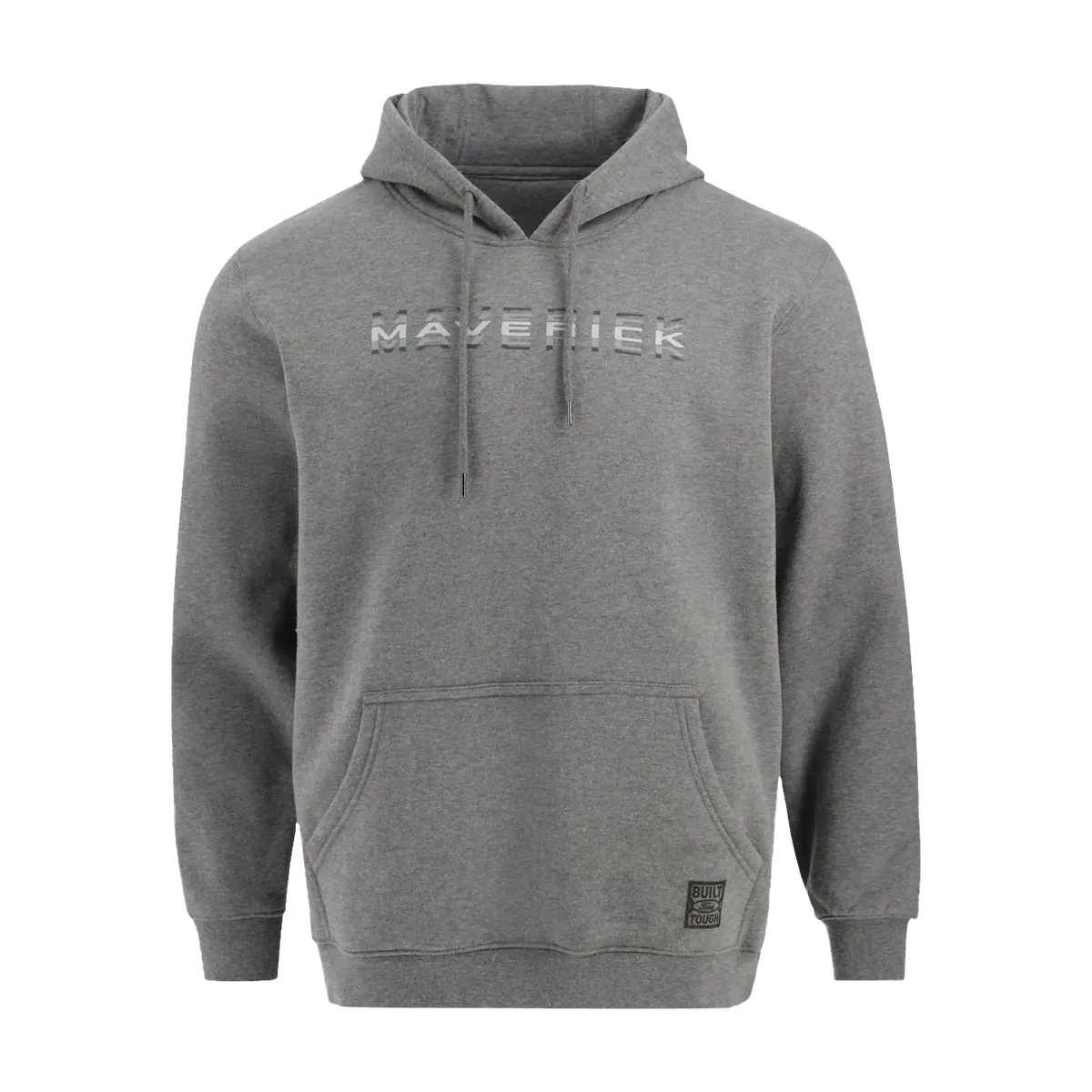Ford Maverick Logo Mens Charcoal Gray Pullover Hoodie 1