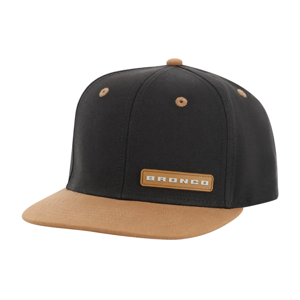 Ford Bronco Black & Tan Slide Back Hat 1