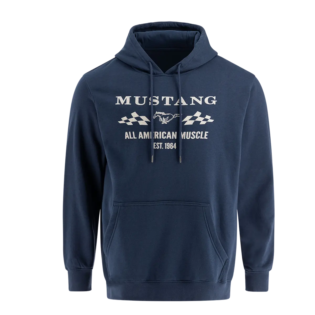 Ford Vintage Mustang 1964 All American Muscle Mens Hoodie 1