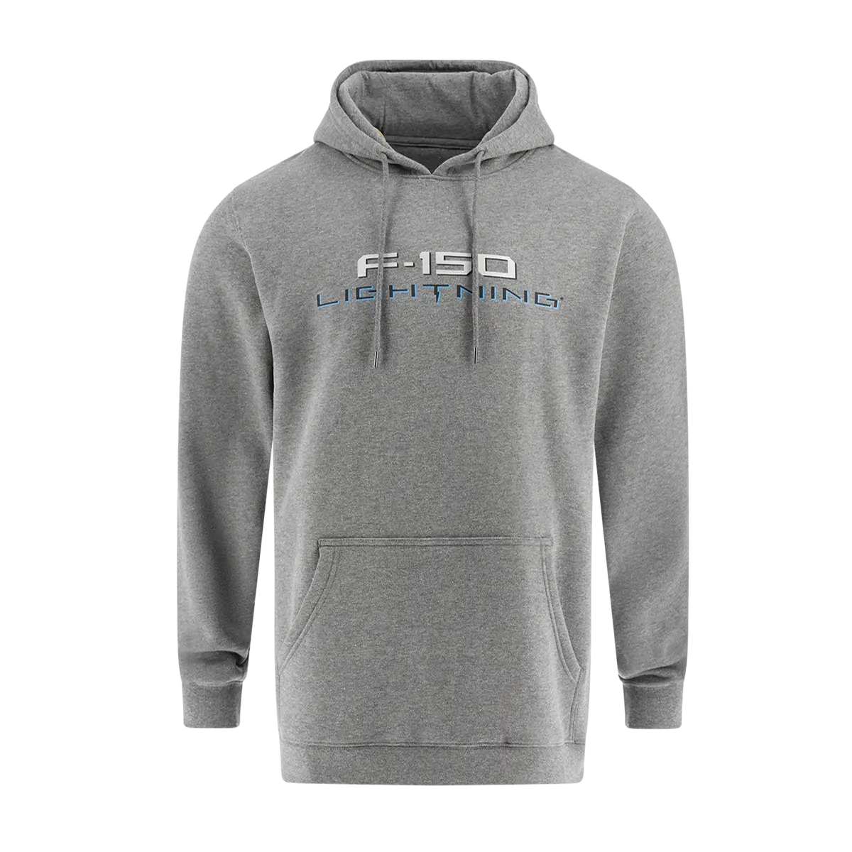 Ford F-150 Lightning Mens Gray Hoodie 1