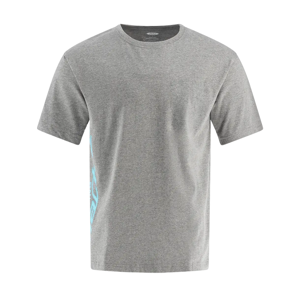 Ford Mustang Mach-E Mens Glow Ink Gray T-Shirt 1