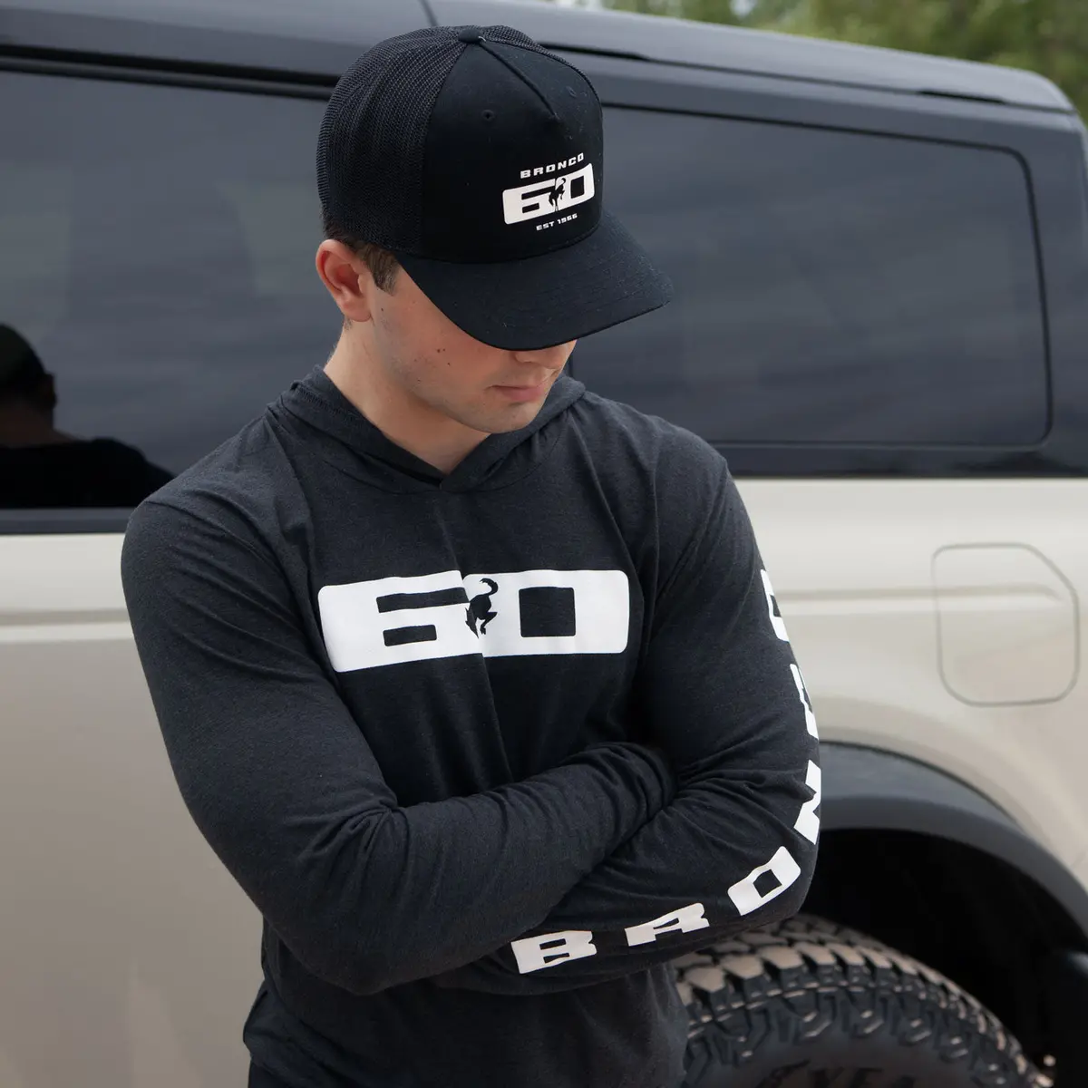Ford Bronco 60Th Anniversary Snapback Flexfit Hat 2