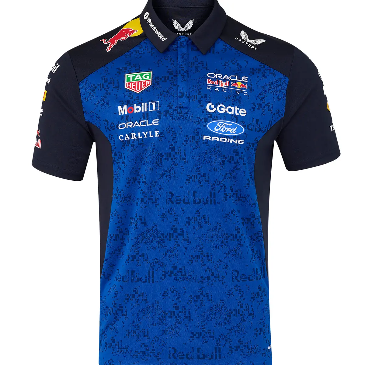 Oracle Red Bull Racing Team Replica Mens Polo Shirt 1