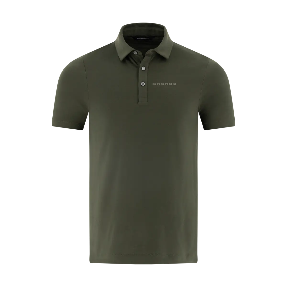 Ford Bronco Mens Dark Green Polo Shirt 1