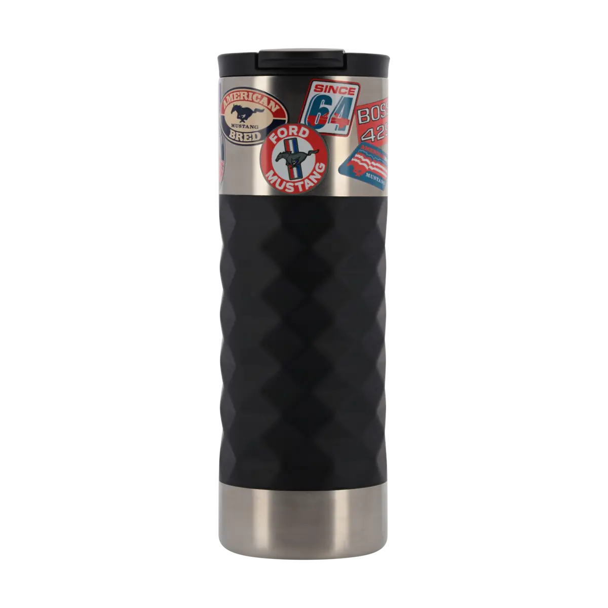 Ford Mustang Vintage Graphic Stainless Steel Tumbler 1