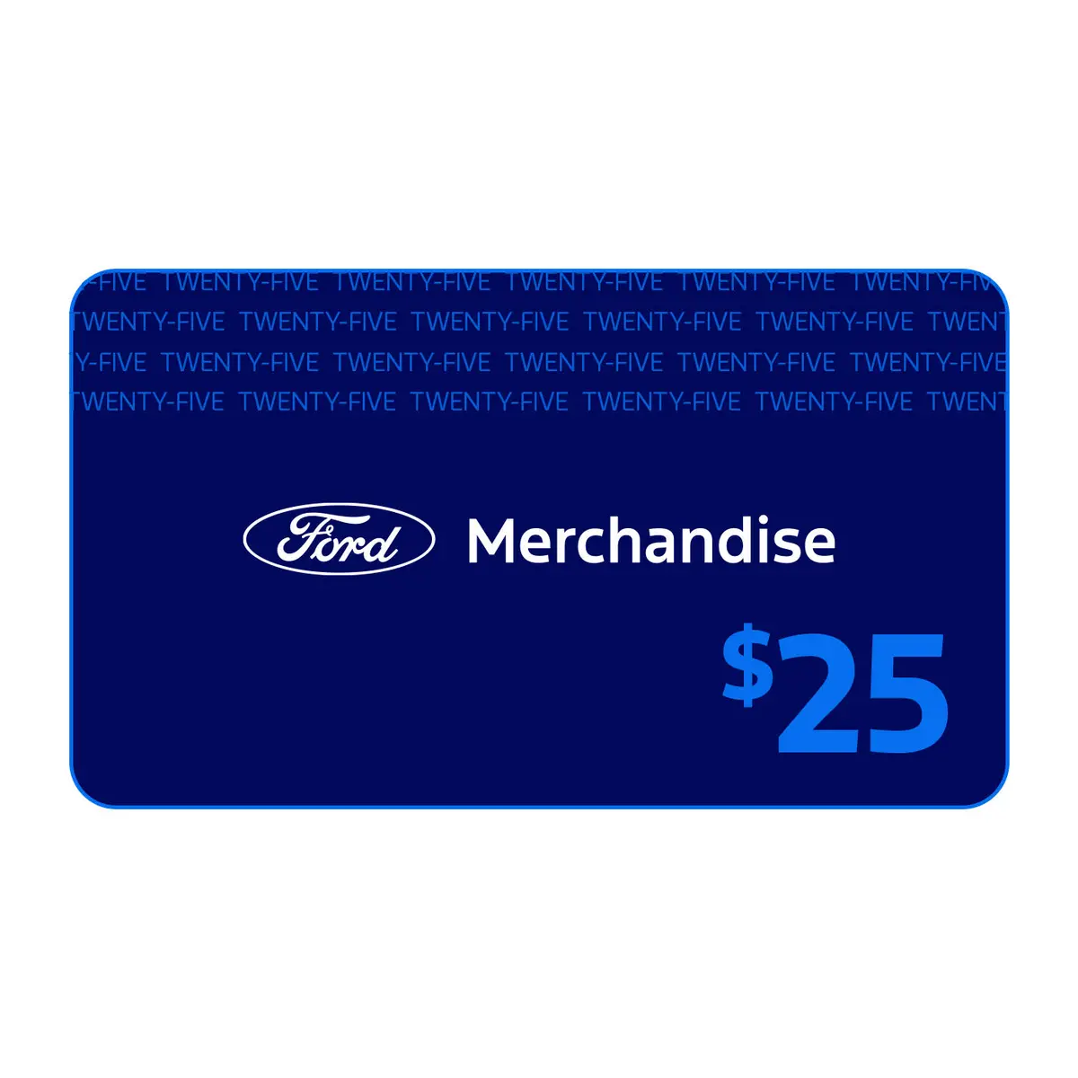 Ford Merchandise E-Gift Card 1