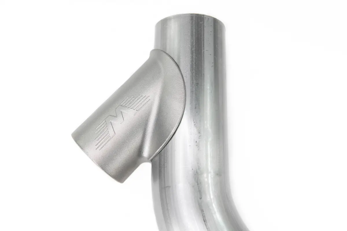 High Flow Wastegate Merge For 60/66Mm Wastegate And 3" Tubing Straight  21-13001 1