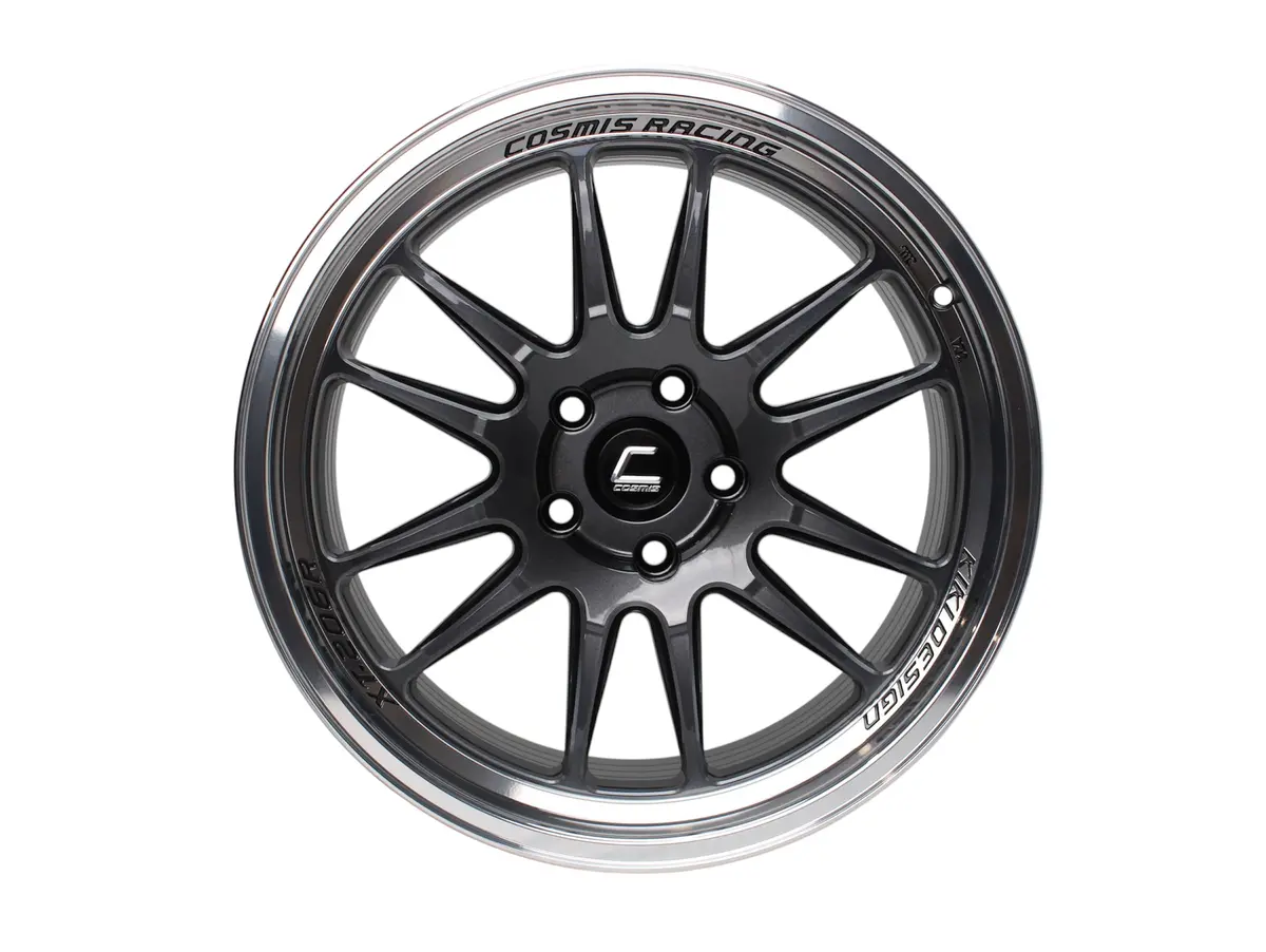 Xt-206R | Gloss Gunmetal | Polished Lip | 18X9.5 +38 5X114.3 1